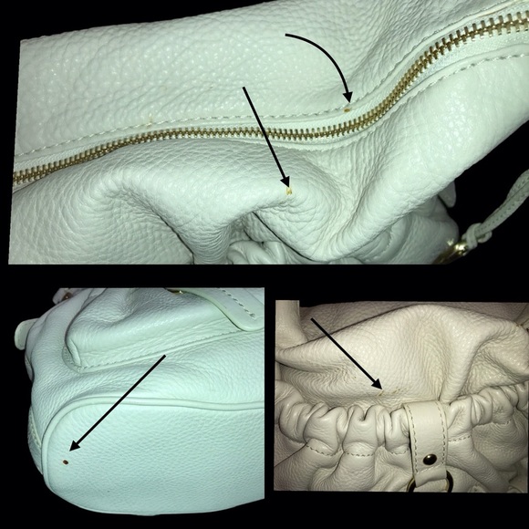 Michael Kors Off White Color Shoulder Bag - Picture 9 of 10